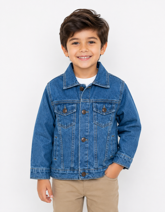 Kids Classic Light Blue Denim Jacket