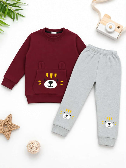 🦁 Little Lion Cozy Tracksuit Set