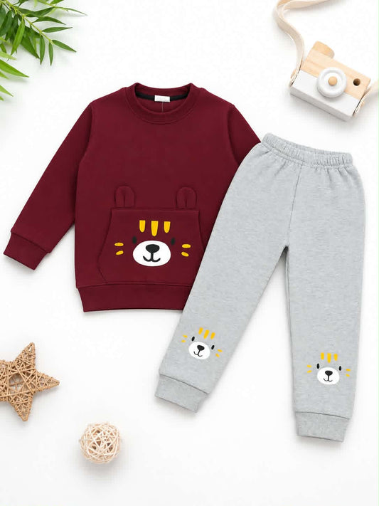 🦁 Little Lion Cozy Tracksuit Set