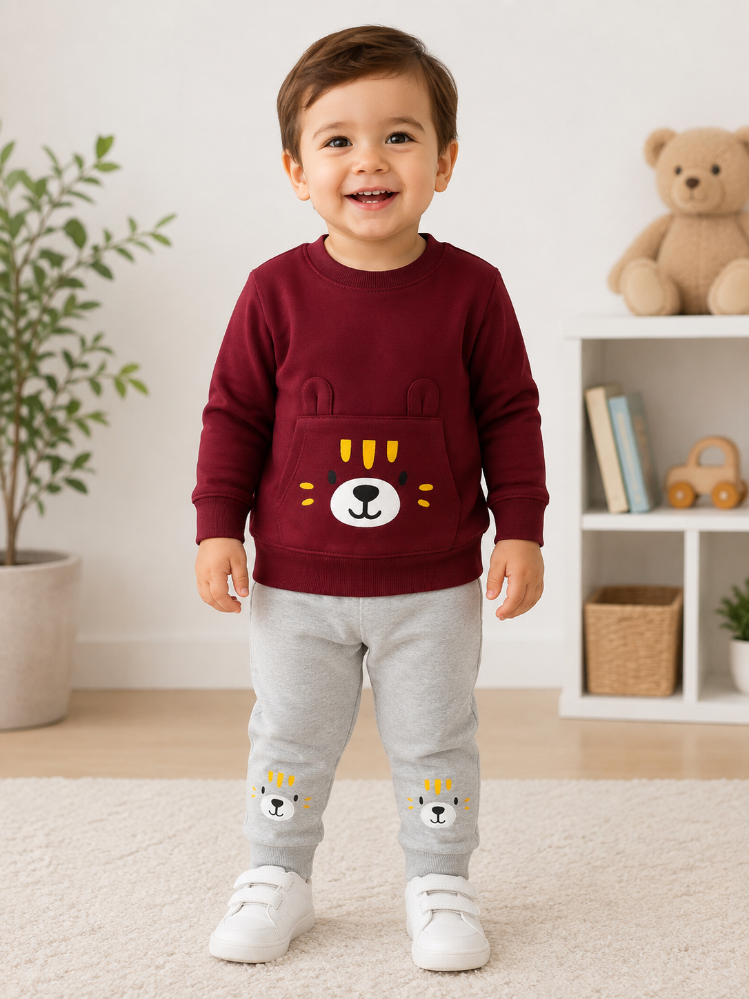 🦁 Little Lion Cozy Tracksuit Set