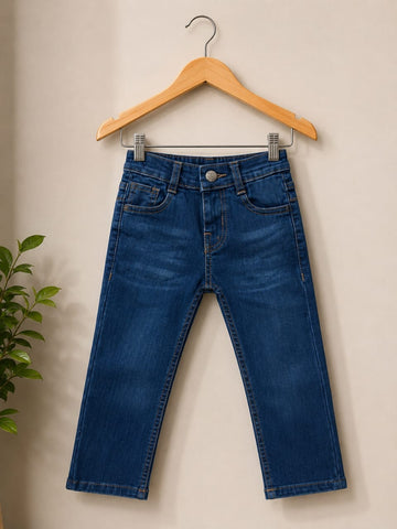 Fiora Kids Classic Blue Straight Fit Jeans