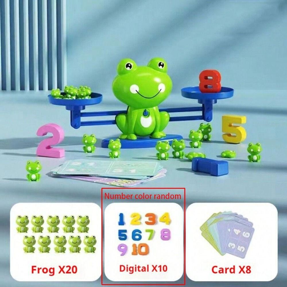 🐸 Frog Balance Number Learning Toy