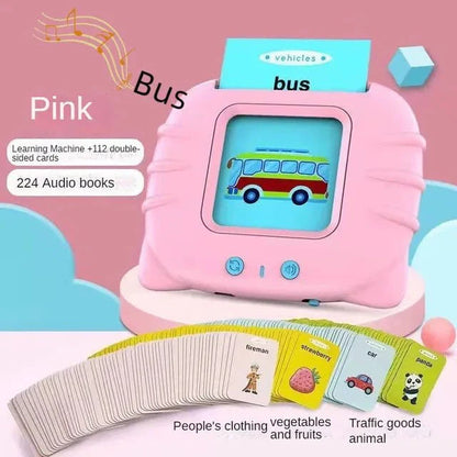 Preschool Learning Toys Early Educational Intelligent Electric Kids Language Card Reader!